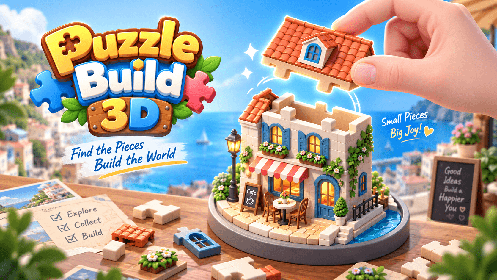 Puzzle Build 3D promotional artwork